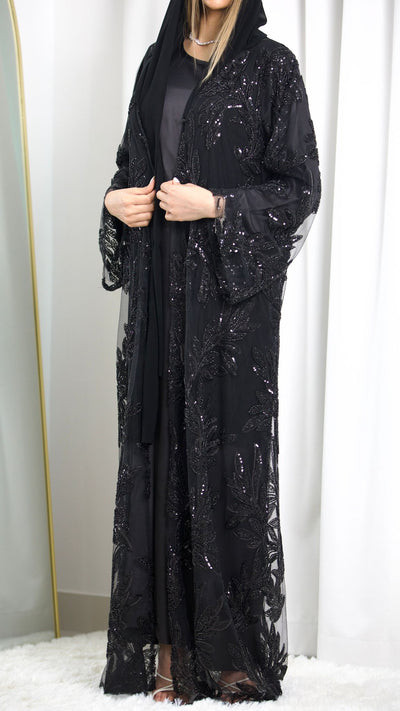 The Elara Gown 110 | Midnight Noir