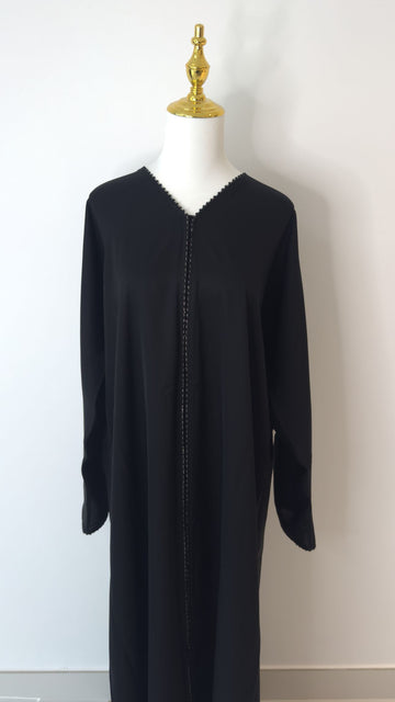 ALEENA ABAYA (Black)