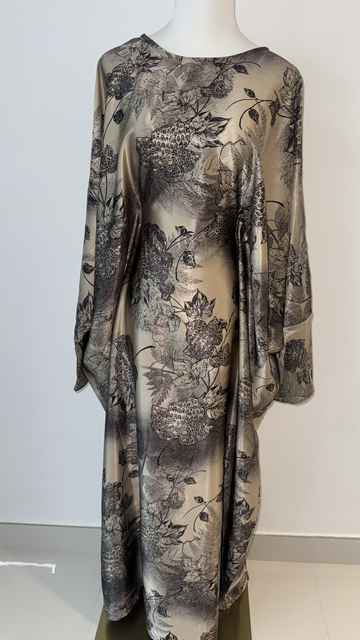 Ayat Abaya (Satin Brown)