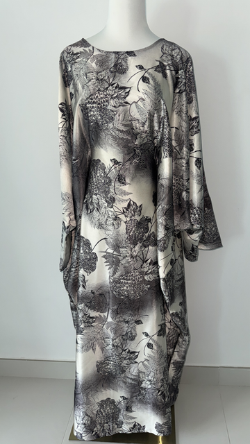 Ayat Abaya (Satin White)