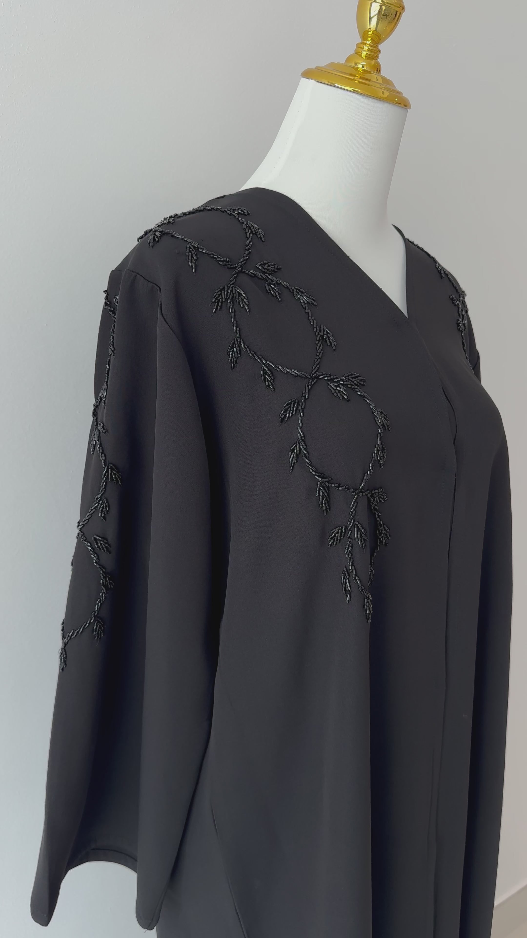 Malika Abaya- With Head Scarf