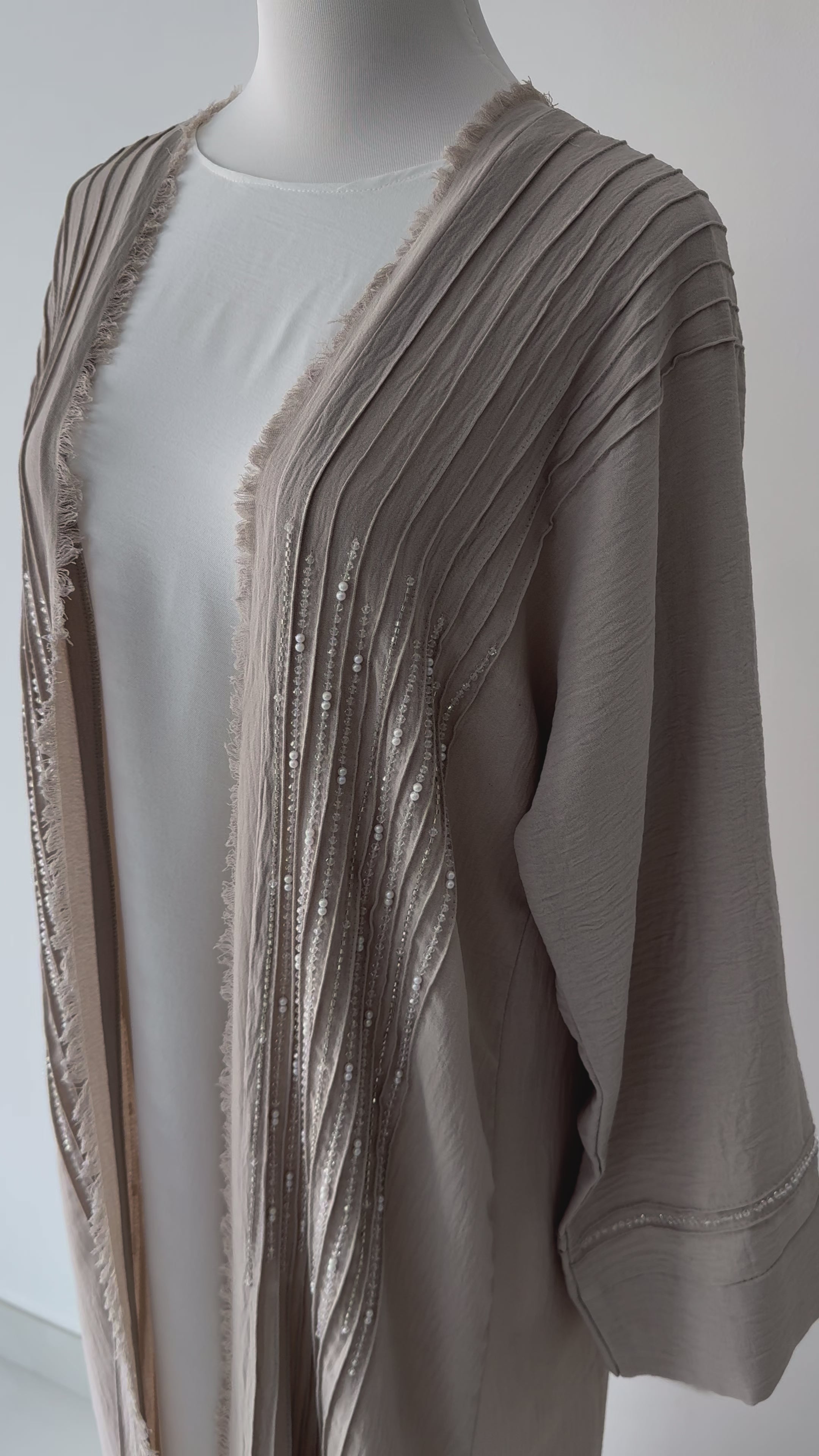 Saffiya Abaya- 3 piece with headscarf as presented